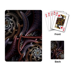 Geometry Math Fractal Art Playing Cards Single Design (rectangle) by Pakrebo