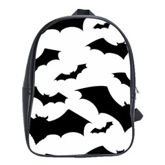 Deathrock Bats School Bag (xl) by ArtistRoseanneJones