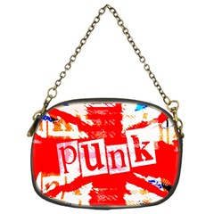 Punk Union Jack Chain Purse (one Side)