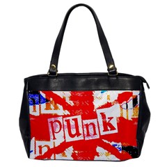 Punk Union Jack Oversize Office Handbag