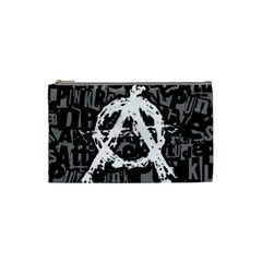 Anarchy Cosmetic Bag (small) by ArtistRoseanneJones