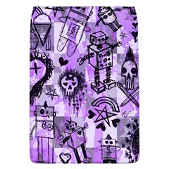 Purple Scene Kid Sketches Removable Flap Cover (l) by ArtistRoseanneJones