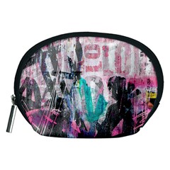 Graffiti Grunge Love Accessory Pouch (medium) by ArtistRoseanneJones