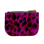 Pink Leopard Mini Coin Purse Back