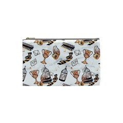 Hufflepuff Pattern Cosmetic Bag (small) by Sobalvarro