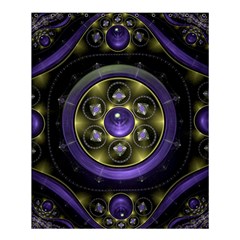 Fractal Sparkling Purple Abstract Shower Curtain 60  X 72  (medium)  by Pakrebo