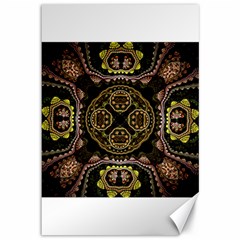 Fractal Fractal Art Texture Canvas 12  X 18 