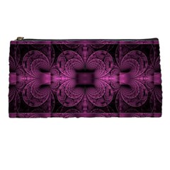 Fractal Magenta Pattern Geometry Pencil Cases