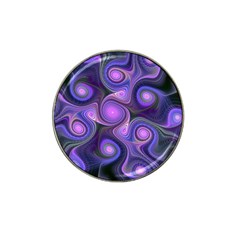 Abstract Pattern Fractal Wallpaper Hat Clip Ball Marker (4 Pack) by Pakrebo