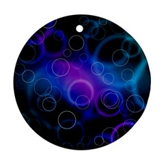 Background Color Slightly Texture Ornament (round)