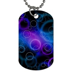 Background Color Slightly Texture Dog Tag (two Sides) by Pakrebo