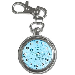 Drops Water Pane Rain Glass Key Chain Watches by Pakrebo