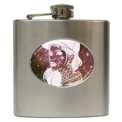 Galaxy Stars Giel Hip Flask (6 Oz)