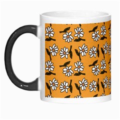 Daisy Orange Morph Mugs