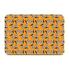 Daisy Orange Plate Mats