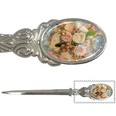Ackground Flowers Colorful Letter Opener by Pakrebo