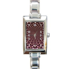 Background Sphere Balls Reflection Rectangle Italian Charm Watch by Pakrebo