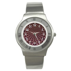 Background Sphere Balls Reflection Stainless Steel Watch by Pakrebo