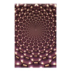 Background Sphere Balls Reflection Shower Curtain 48  X 72  (small)  by Pakrebo