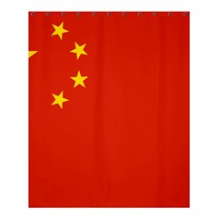 China Flag Shower Curtain 60  X 72  (medium) 