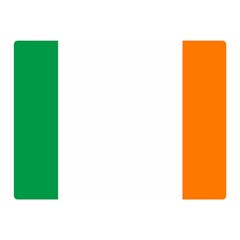 Ireland Flag Irish Flag Double Sided Flano Blanket (mini)  by FlagGallery