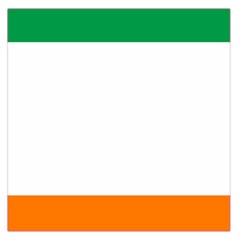 Flag Of Ireland Irish Flag Large Satin Scarf (square) by FlagGallery