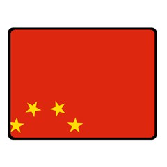 Chinese Flag Flag Of China Fleece Blanket (small) by FlagGallery