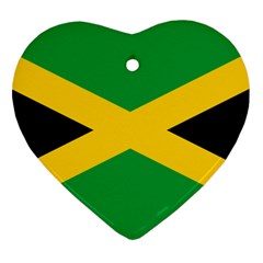 Jamaica Flag Ornament (heart) by FlagGallery