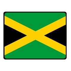 Jamaica Flag Fleece Blanket (small) by FlagGallery