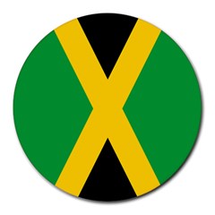 Jamaica Flag Round Mousepads by FlagGallery