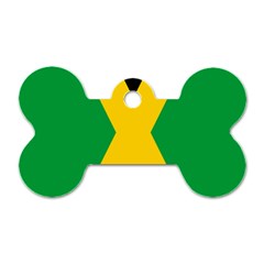 Jamaica Flag Dog Tag Bone (one Side) by FlagGallery