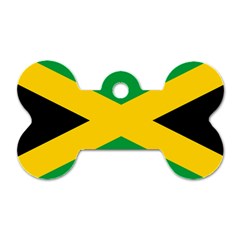 Jamaica Flag Dog Tag Bone (one Side) by FlagGallery