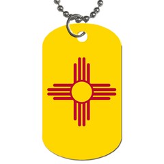 New Mexico Flag Dog Tag (two Sides) by FlagGallery