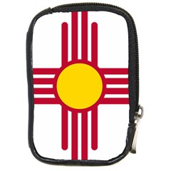 New Mexico Flag Compact Camera Leather Case by FlagGallery