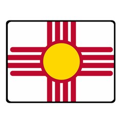 New Mexico Flag Fleece Blanket (small) by FlagGallery