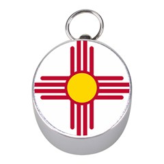 New Mexico Flag Mini Silver Compasses by FlagGallery