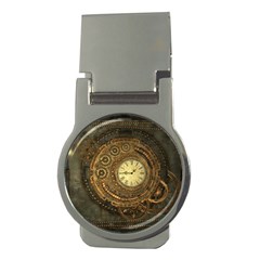 Noble Steampunk Clockwork Money Clips (round) 