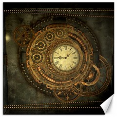 Noble Steampunk Clockwork Canvas 20  X 20  by FantasyWorld7