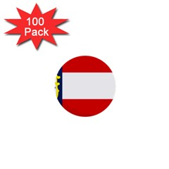 Flag Of Georgia, 1906-1920 1  Mini Buttons (100 Pack)  by abbeyz71