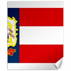 Flag Of Georgia, 1906-1920 Canvas 16  X 20  by abbeyz71