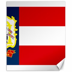 Flag Of Georgia, 1906-1920 Canvas 20  X 24  by abbeyz71