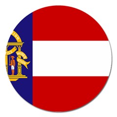 Flag Of Georgia, 1902-1906 Magnet 5  (round) by abbeyz71