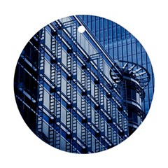 Abstract Architecture Azure Ornament (round)