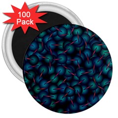Background Abstract Textile Design 3  Magnets (100 pack)