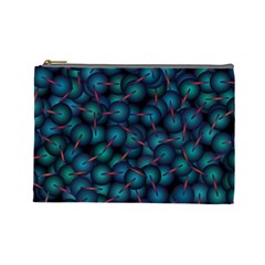 Background Abstract Textile Design Cosmetic Bag (large) by Pakrebo