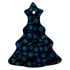 Background Abstract Textile Design Ornament (Christmas Tree) 