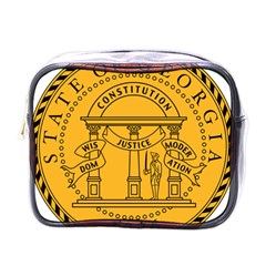 Seal Of Georgia Mini Toiletries Bag (one Side) by abbeyz71