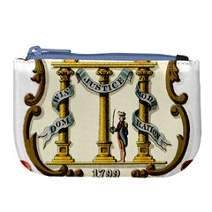 Historical Coat Of Arms Of Georgia Large Coin Purse by abbeyz71