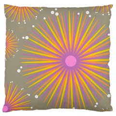 Background Floral Non Seamless Standard Flano Cushion Case (one Side) by Pakrebo