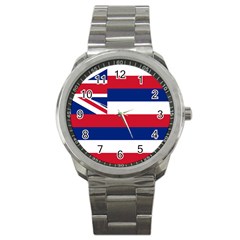 Flag Of Hawaii Sport Metal Watch by abbeyz71